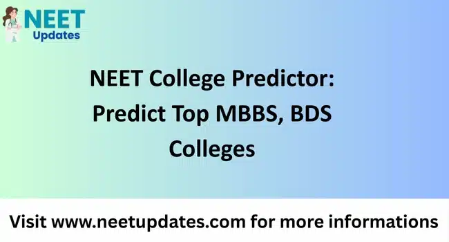 NEET College Predictor