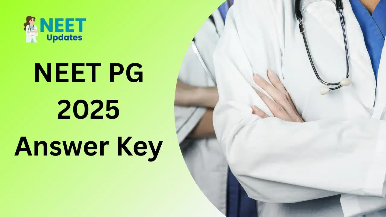 NEET PG 2025 answer key