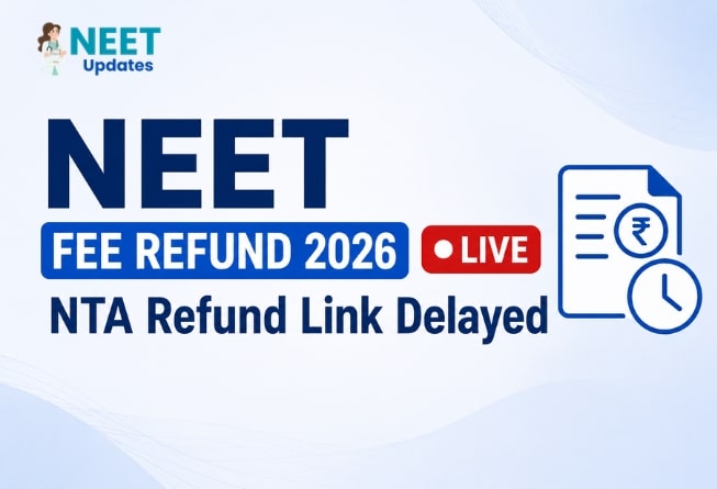 NEET 2026 Fee Refund Link