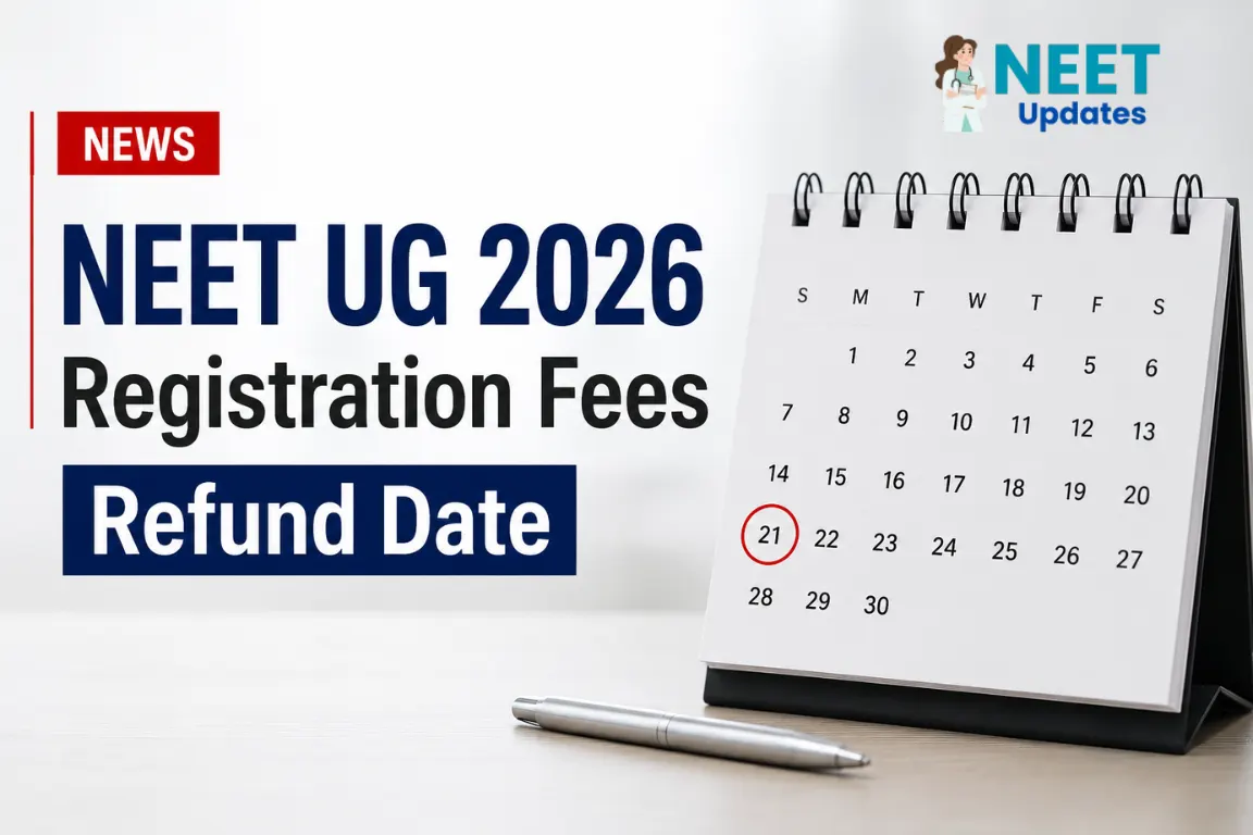 neet refund amount 2026 date