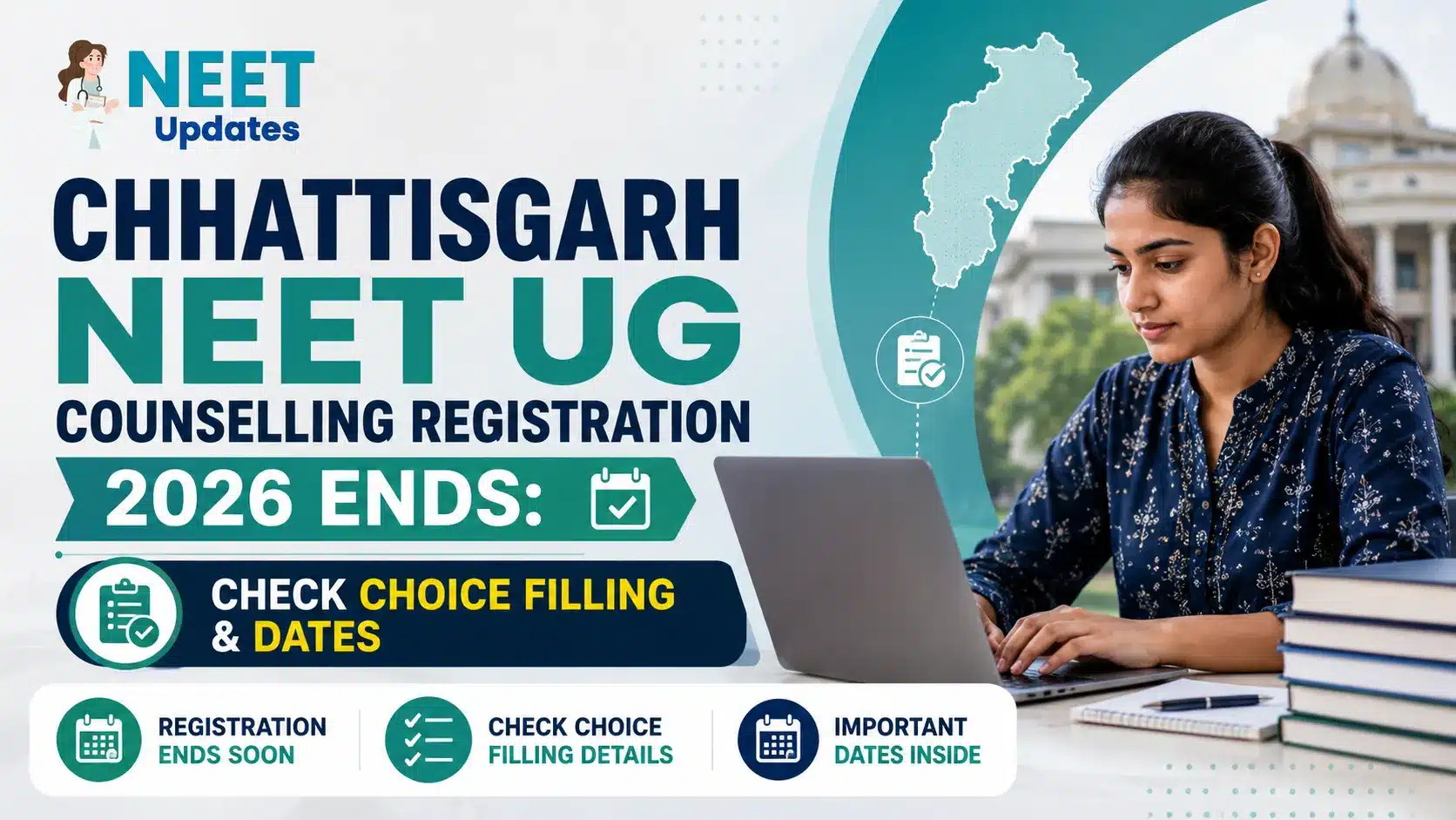 Chhattisgarh NEET UG Counselling Registration 2026