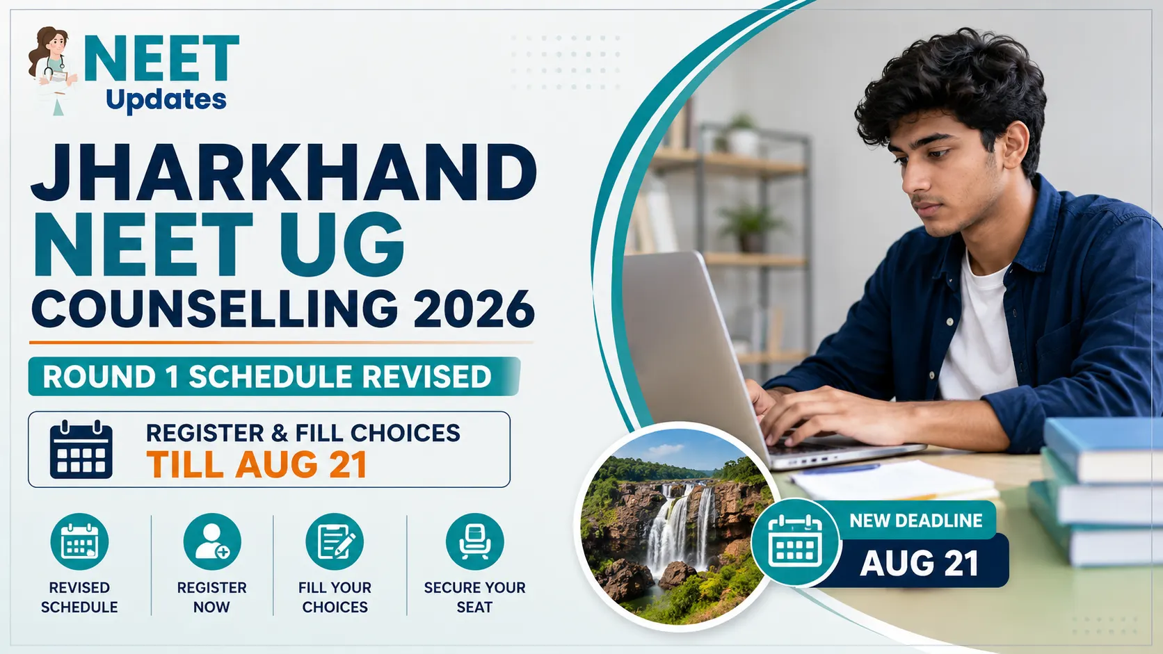Jharkhand NEET Counselling 2026 Revised Schedule