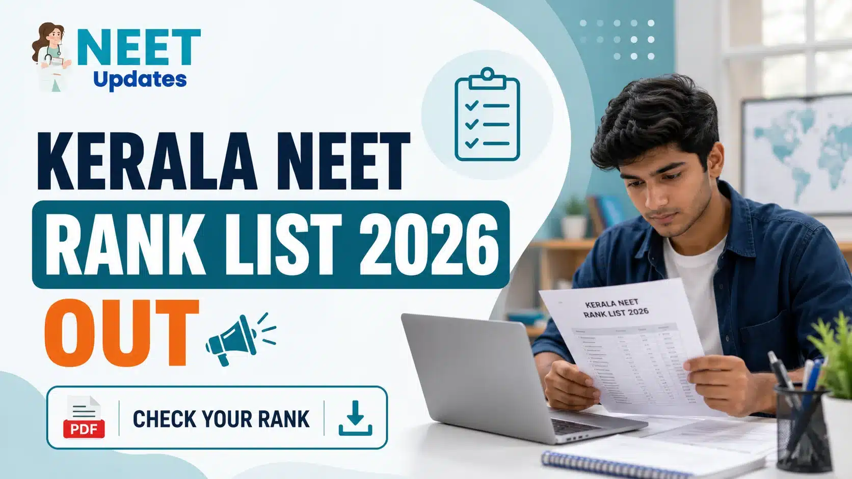 Kerala NEET Rank List 2026
