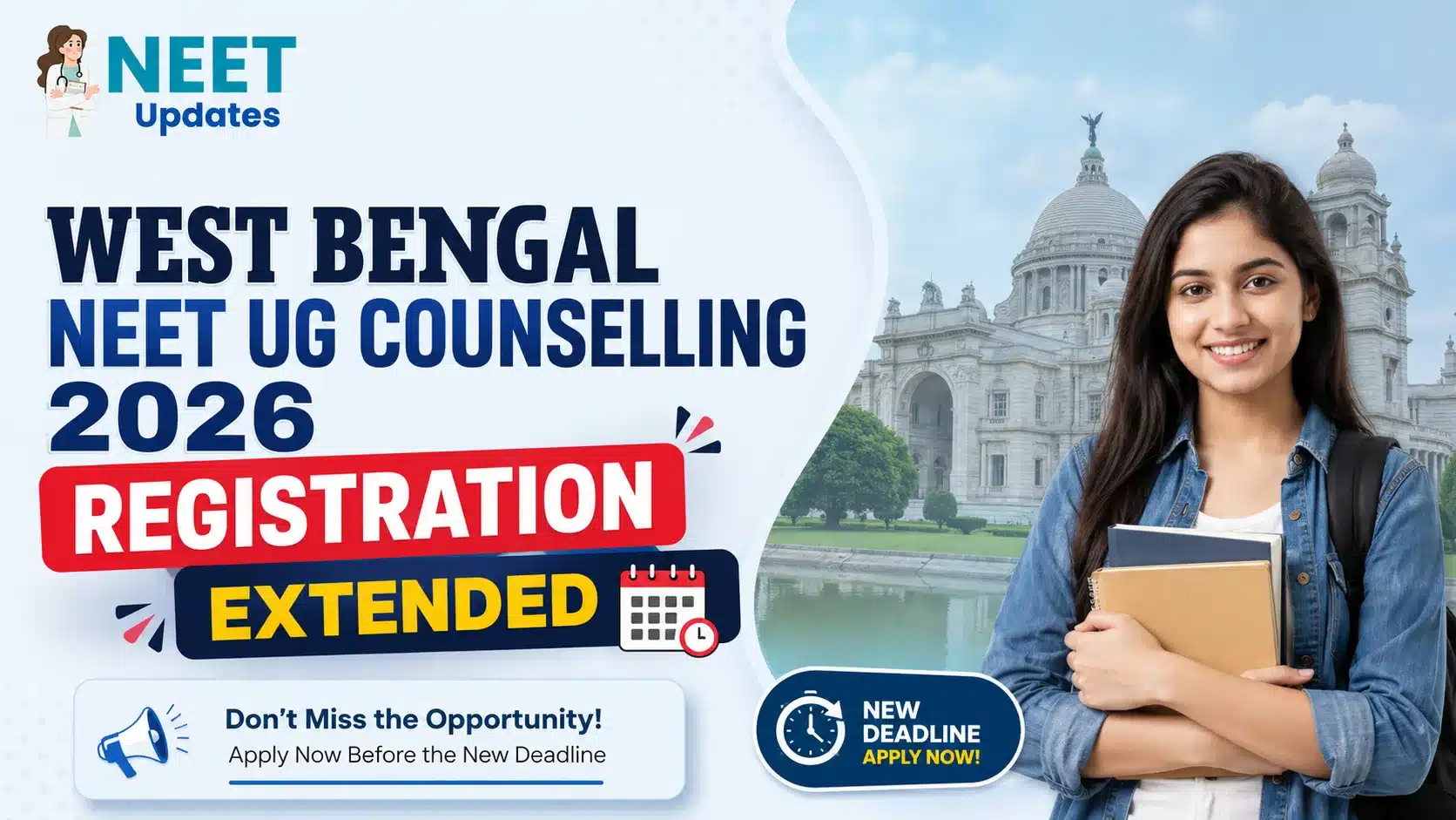 West Bengal NEET UG Counselling 2026 Registration