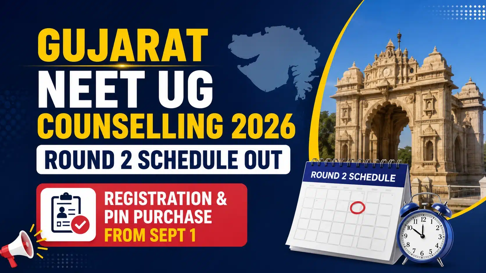 Gujarat NEET UG Counselling 2026 Round 2