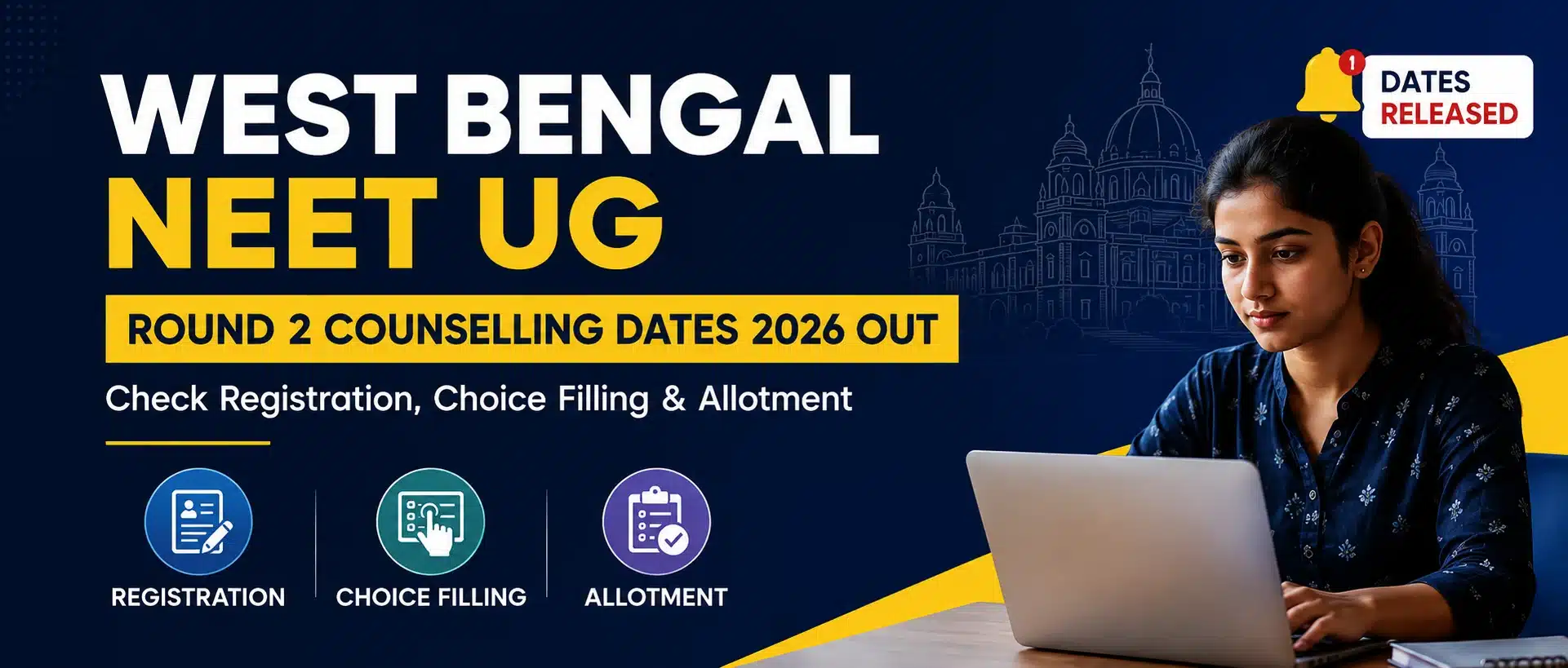 West Bengal NEET UG Counselling 2026 Round 2
