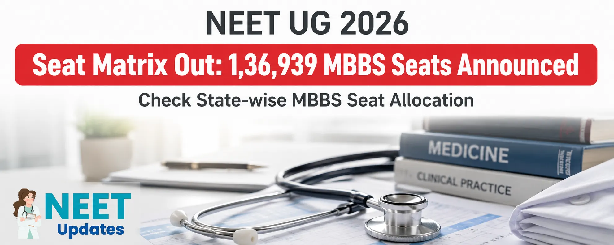 NEET UG 2026 Seat Matrix